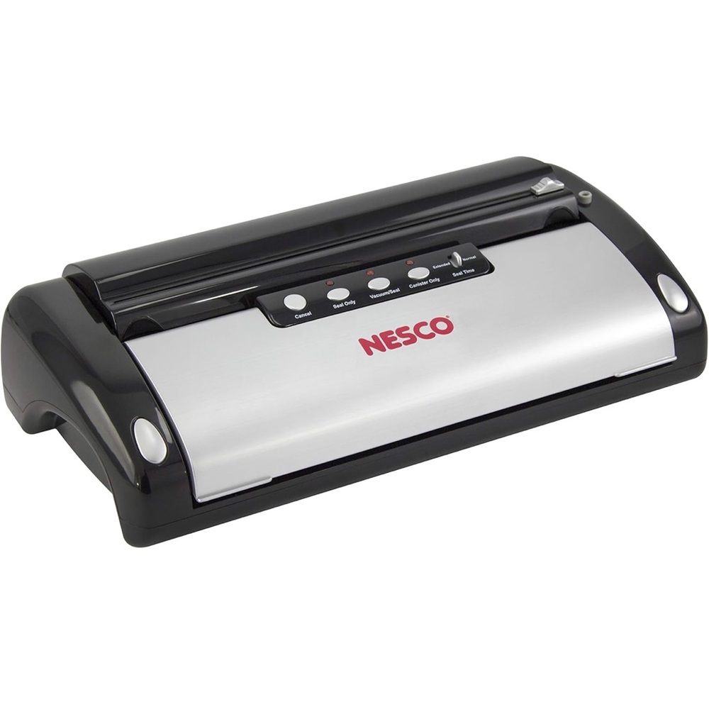 NESCO VS-02 Vacuum Sealer Machine /Food Starter Kit with Automatic Shut-Off